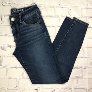 American Eagle Dark Wash Jeggings